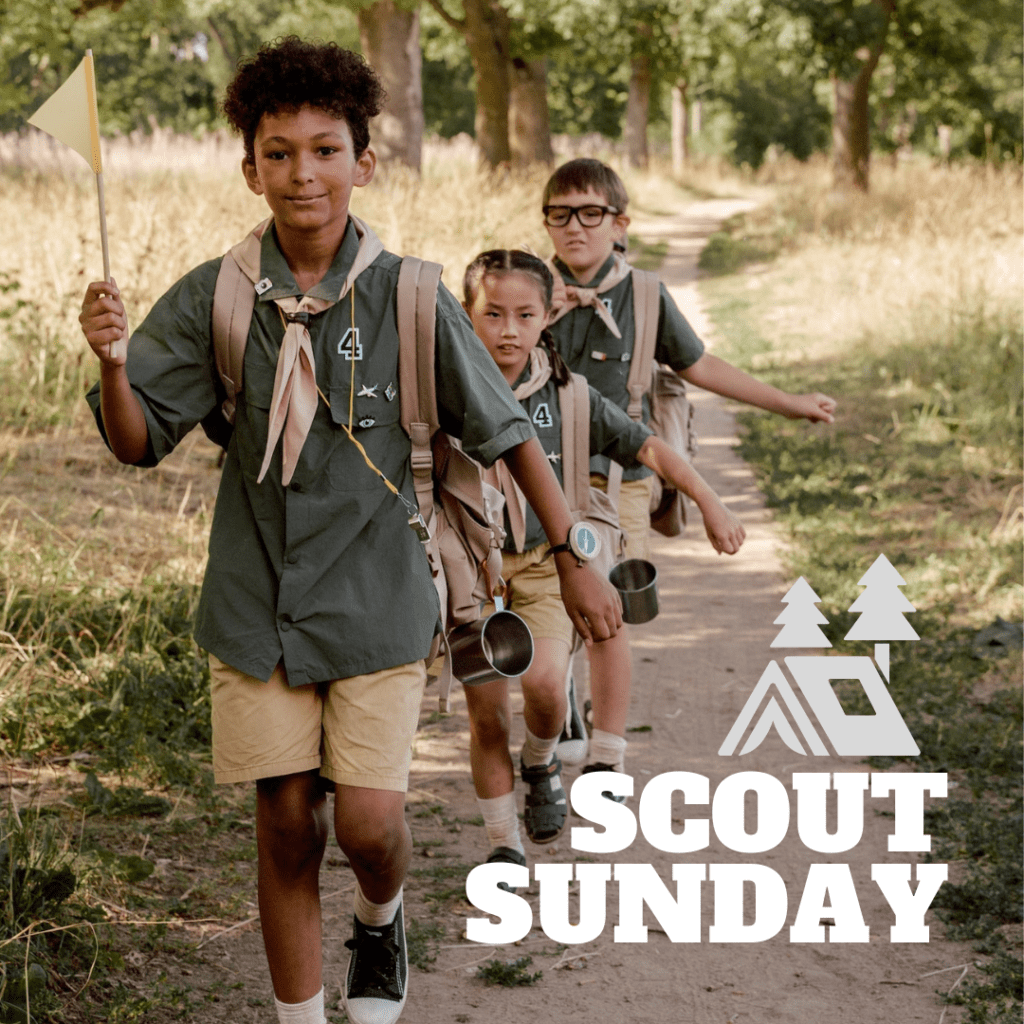 Scout Sunday graphic
